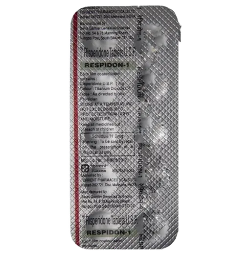 respidon 1mg tablet 10's